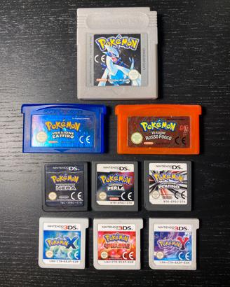 Pokemon Argento, Rosso, Perla, Platino, Y, Zaffiro