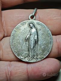 Medaglia Madonna Immacolata Concezione 32mm Argent