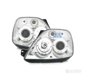 FARI FORD FIESTA 02-08 ANGEL EYES FONDO CROMATO