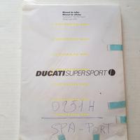 DUCATI SS 750 - Sport 750 2001 manuale officina SP