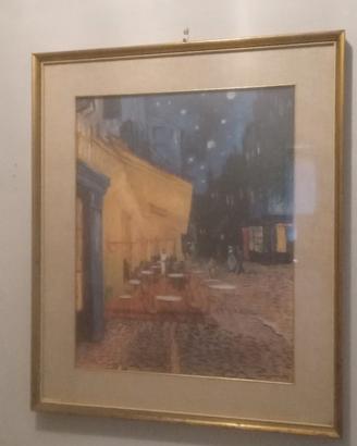 Riproduzione Quadro "Terrazza del caffè" Van Gogh