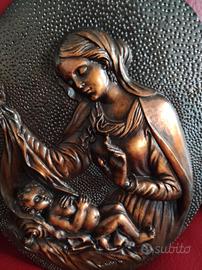bassorilievo Madonna con Bambino di Venditti
