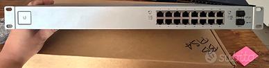 Ubiquiti Unifi switch POE 16 porte - 150 watts