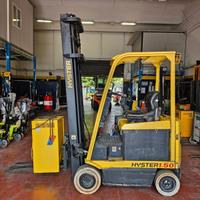 Carrello elevatore elettrico 1500kg marca Hyster