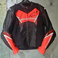 abbigliamento pelle moto alpinestars 