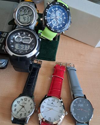 4 orologi nuovi multifunzione 