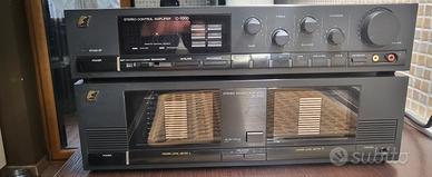 Sansui pre C-1000+finale B-1000 con telecomando