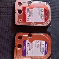 2 HD da 4 tera + box multimediale non funzionante 