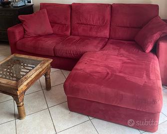 Divano poltrone e sofà tre posti con penisola