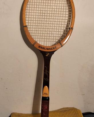 Racchetta tennis in legno SNAUWAERT