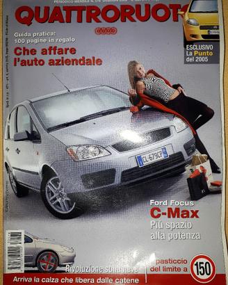 Quattroruote alfa 166- ford c-max- fiat idea-opel-