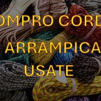 Compr0 corde da arrampicata usate