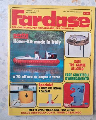 Rivista vintage Far da se Maggio 1980