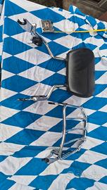 Portapacchi e sissybar Harley