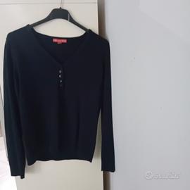 maglia donna nera 