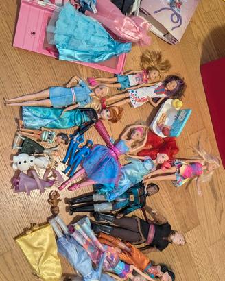 Barbie e personaggi disney