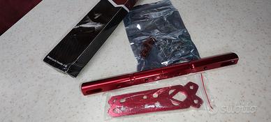 traversino per moto o scooter in alluminio