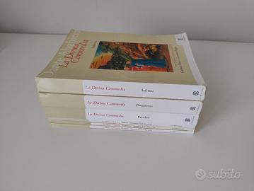 Dante Divina Commedia 3+3 volumi Le Monnier