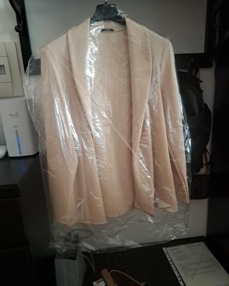 Giacca in cotone mezzo tempo colore beige
