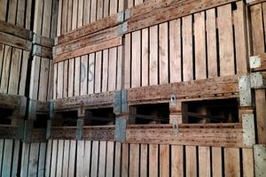 Bins grandi in legno