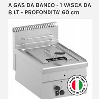 Friggitrice professionale a gas