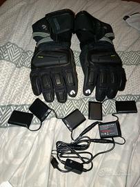 guanti elettrici nuovi batteria 12v 3000h