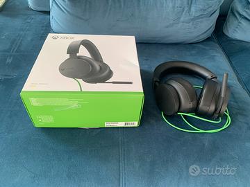 X Box stereo headset - usate 1 volta