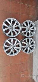 4 cerchi 17 Originali Volkswagen Golf 5 6 7 8 T Ro
