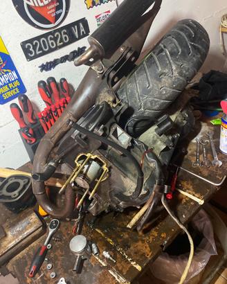 blocco piaggio 50