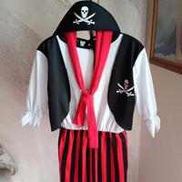 vestito di carnevale Corsaro 6-8 anni