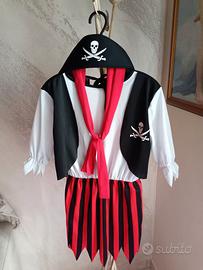vestito di carnevale Corsaro 6-8 anni