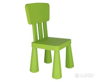 due sedie Ikea per bambini