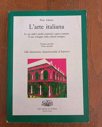 Libro L'arte italiana
