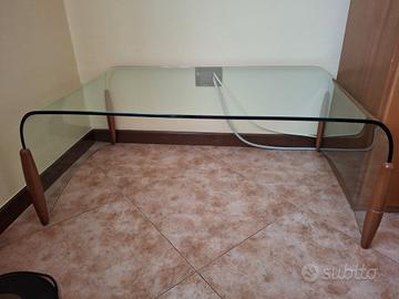 Tavolino in vetro