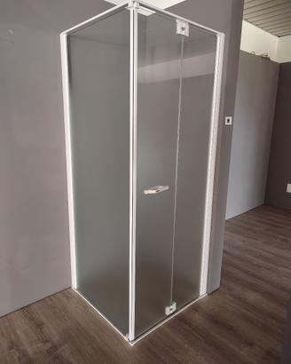Box doccia VismaraVetro bianco 80x80 nuovo