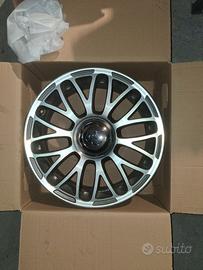 Set cerchi da 17 pollici a 4 fori per fiat 500