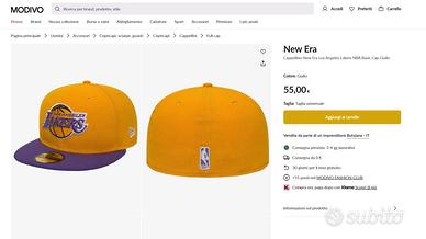 Cappellino New Era Los Angeles Lakers NBA Basic