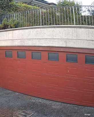 porta sezionale elettrica usata