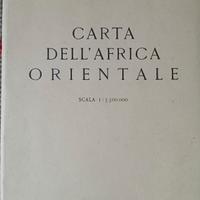 Carta Africa orientale 1935