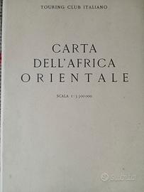 Carta Africa orientale 1935