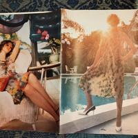 Lookbook Dries Van Noten con serigrafie Kate Gibb