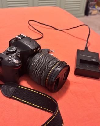 Nikon D5100 con Sigma 18-50 2.8 macro