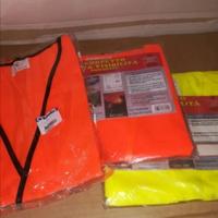 Giubbetto Gilet fascia Catarifrangente moto sport
