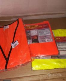 Giubbetto Gilet fascia Catarifrangente moto sport

