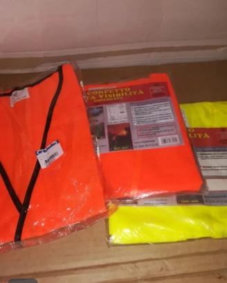 Giubbetto Gilet fascia Catarifrangente moto sport
