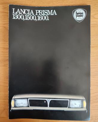 Lancia Prisma 1300 1500 1600 Depliant 