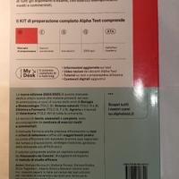 Libro per test ammissione università 