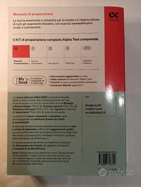 Libro per test ammissione università 