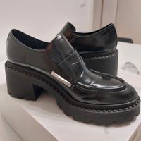 Scarpa Ash pelle nera