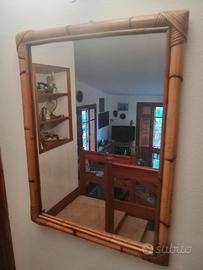 Specchiera in bambù